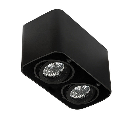 Настенно-потолочные светильники, бра Потолочный светильник Megalight 5642 BLACK поворотный