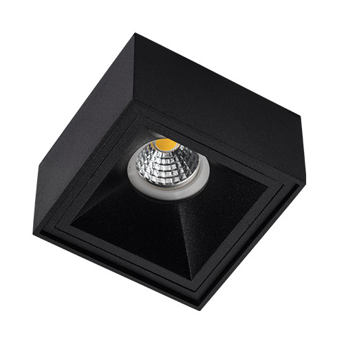 Встраиваемые потолочные светильники из металла Встраиваемый светильник Megalight M01-1018 BLACK