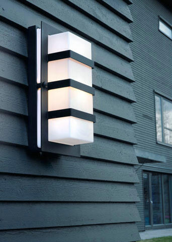 Настенно-потолочные Уличный настенный светильник Norlys Boden 860B