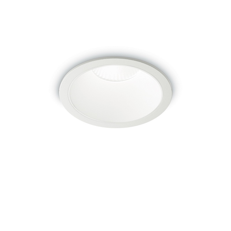 Встраиваемые светодиодные Встраиваемый светильник Ideal_lux GAME ROUND WHITE WHITE